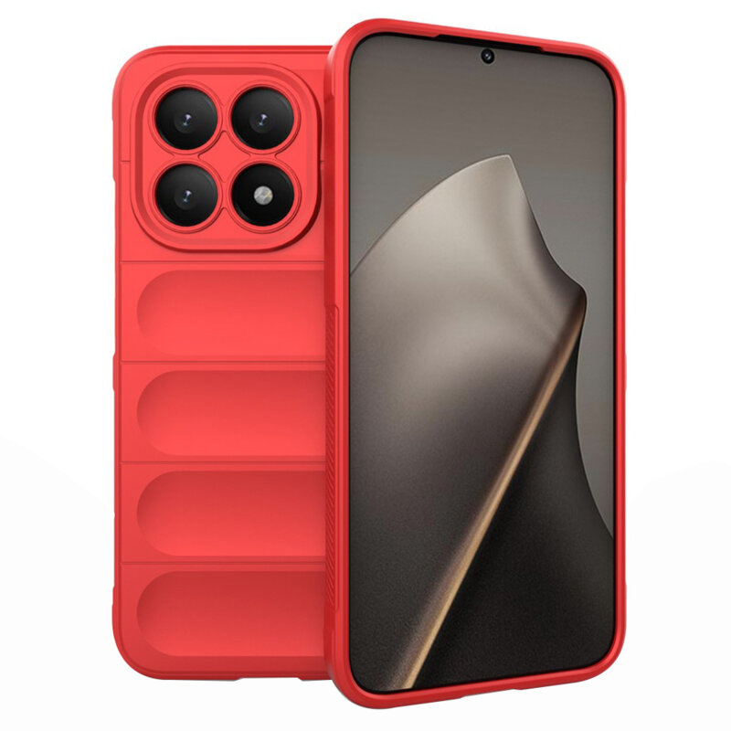 Husa Xiaomi 15T Techsuit Magic Shield, rosu
