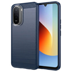 Husa Xiaomi Redmi A7 Pro 4G Techsuit Carbon Silicone, albastru