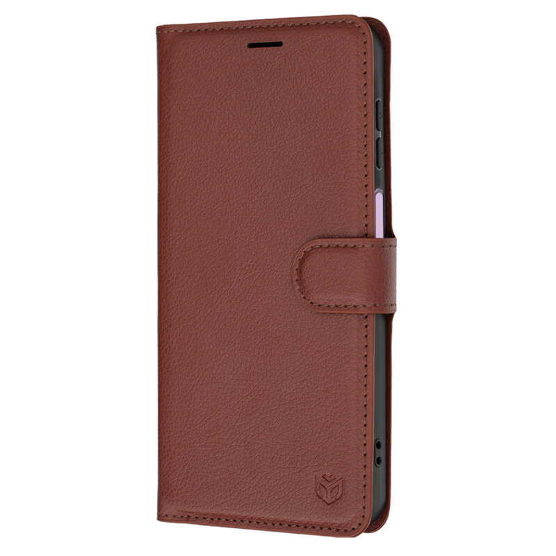 Husa Samsung Galaxy A27 5G Techsuit Leather Folio, maro