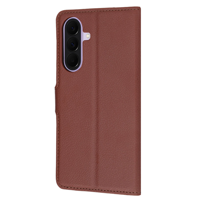 Husa Samsung Galaxy A27 5G Techsuit Leather Folio, maro