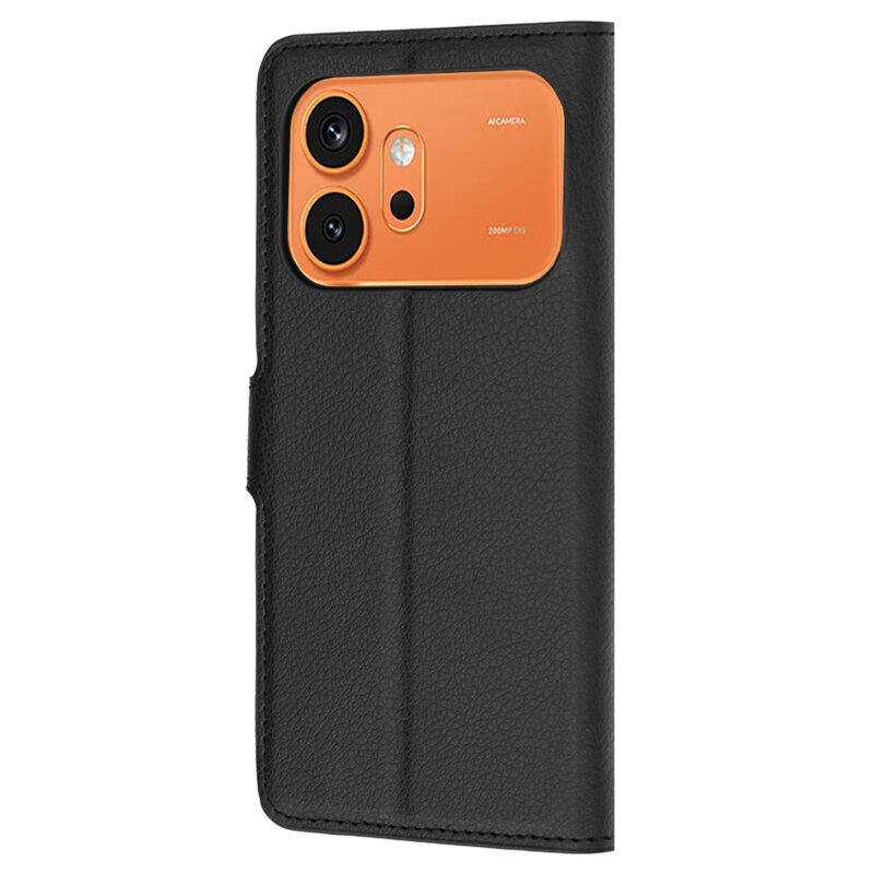 Husa Honor 600 Techsuit Leather Folio, negru