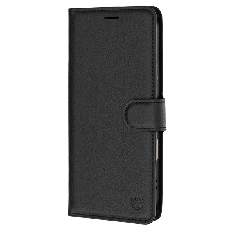 Husa Honor 600 Pro Techsuit Leather Folio, negru