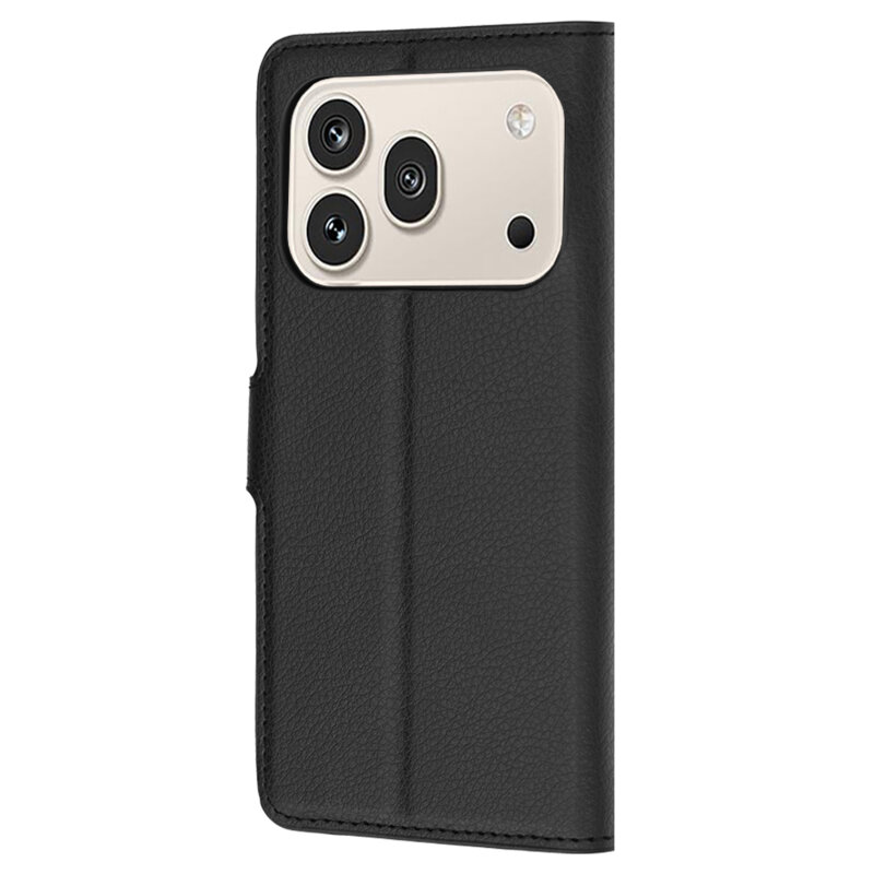 Husa Honor 600 Pro Techsuit Leather Folio, negru