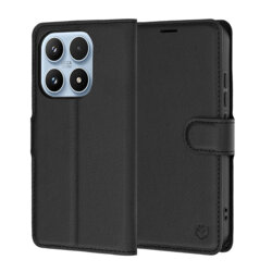 Husa Xiaomi 17 Techsuit Leather Folio, negru