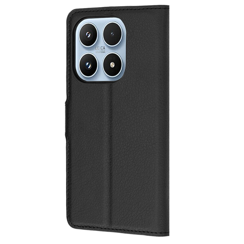 Husa Xiaomi 17 Techsuit Leather Folio, negru