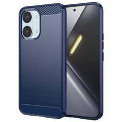 Husa Xiaomi Poco X8 Pro Max Techsuit Carbon Silicone, albastru