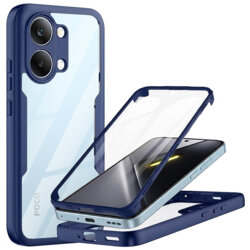 Husa 360° Xiaomi Poco X8 Pro Max Techsuit ColorVerse, albastru