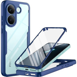 Husa 360° Xiaomi Poco X8 Pro Techsuit ColorVerse, albastru
