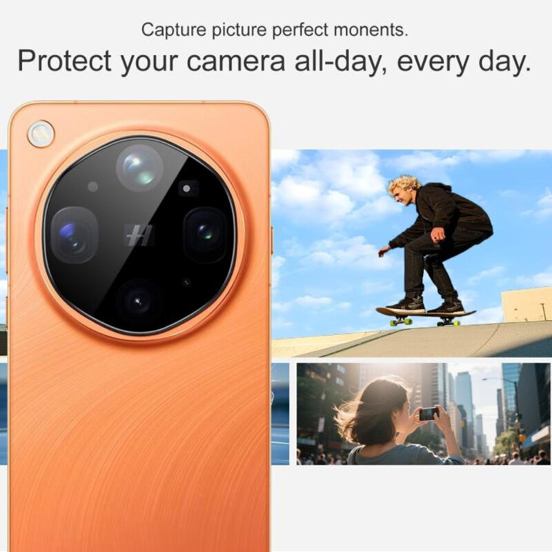 Folie camera Oppo Find X9 Ultra Techsuit Full Glass, negru