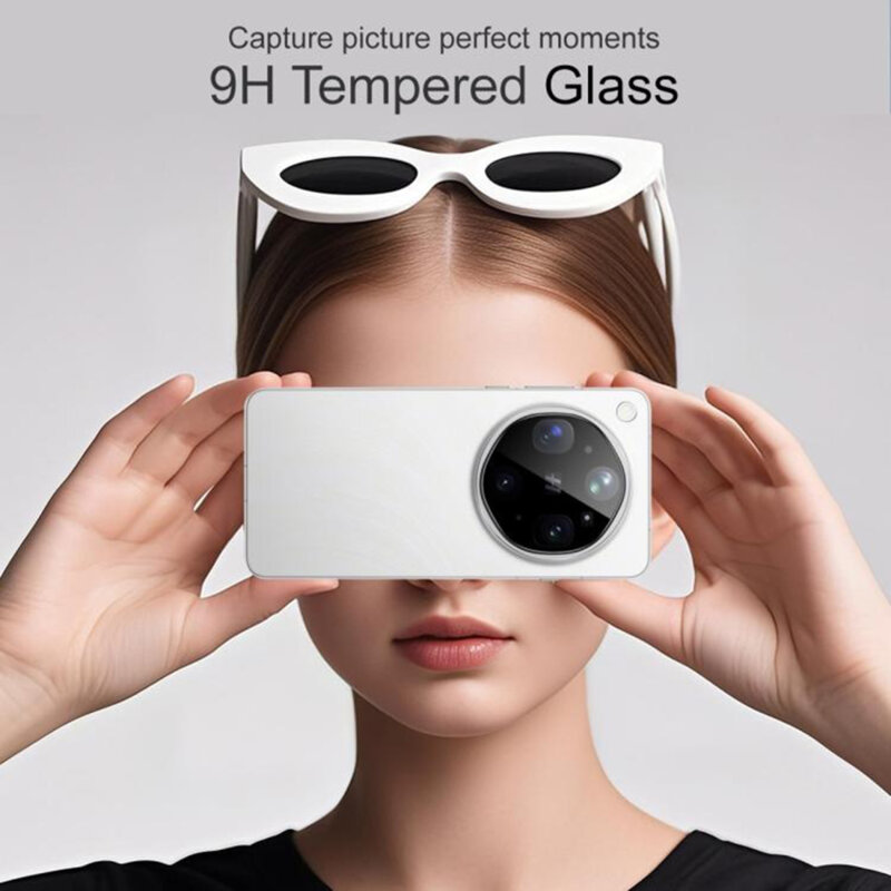 Folie camera Oppo Find X9 Ultra Techsuit Full Glass, negru