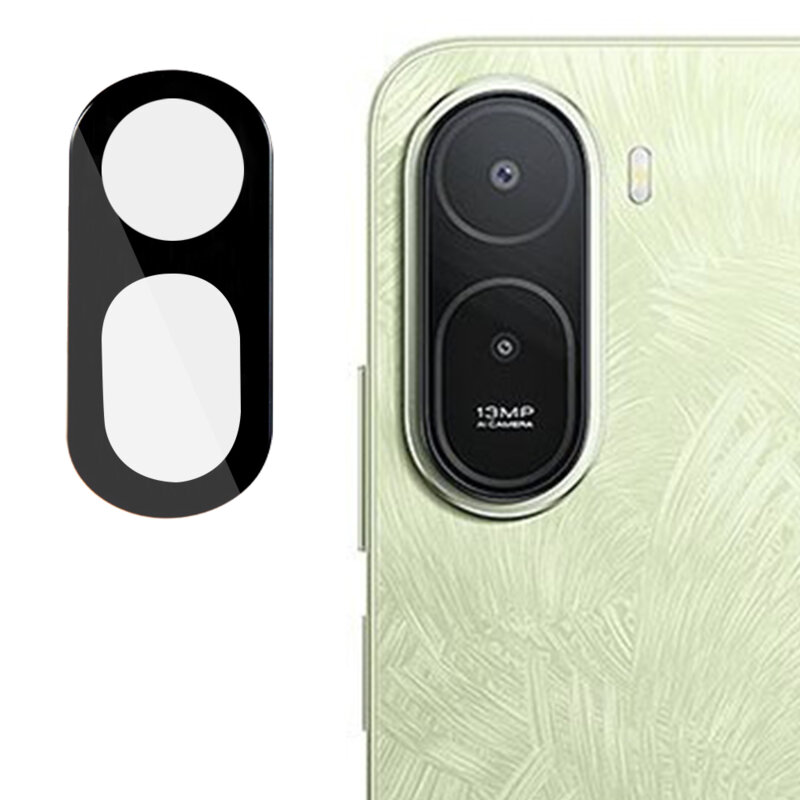 Folie camera Xiaomi Redmi A7 Pro 4G Techsuit Full Glass, negru