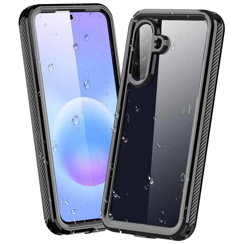 Husa impermeabila Samsung Galaxy A57 5G ShellBox Waterproof IP68, negru