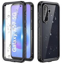 Husa impermeabila Samsung Galaxy A57 5G ShellBox Waterproof IP68, negru