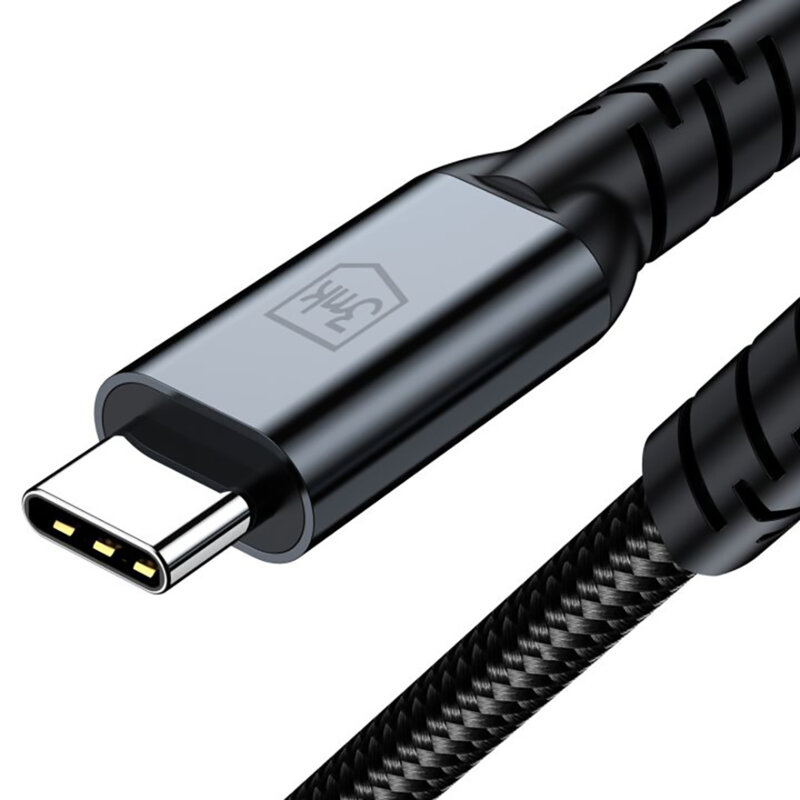 Cablu de incarcare Thunderbolt 4 3mk Hyper N, negru, 240W, 2m