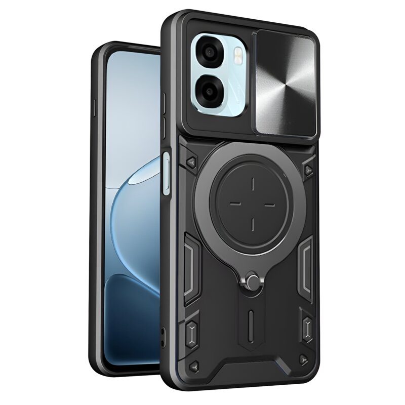Husa Oppo A6x 4G Techsuit CamGuard Pro, negru