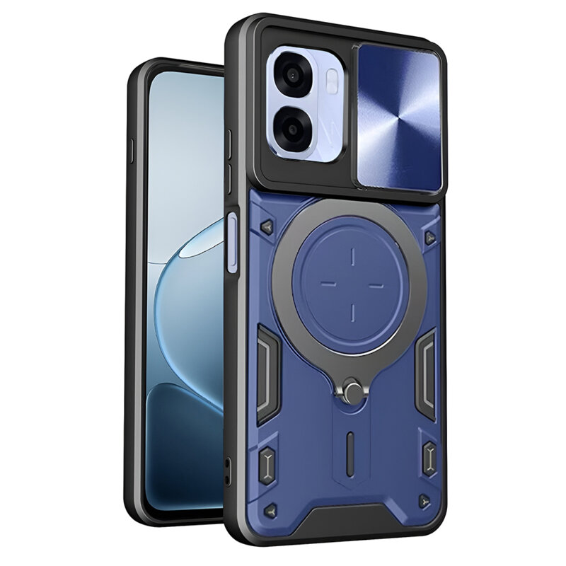Husa Oppo A6k 4G Techsuit CamGuard Pro, albastru