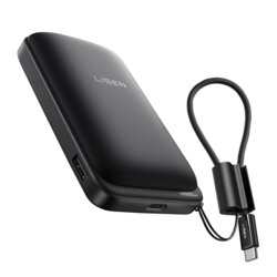 Baterie externa magnetica Qi2 Lisen P604 cu cablu Type-C 65W, 10000mAh, negru