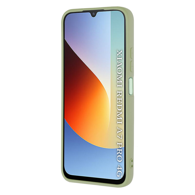Husa silicon Xiaomi Redmi A7 Pro 4G Techsuit SoftFlex, verde