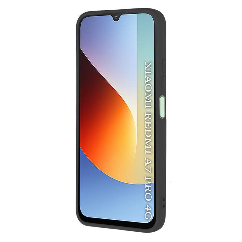 Husa silicon Xiaomi Redmi A7 Pro 4G Techsuit SoftFlex, negru