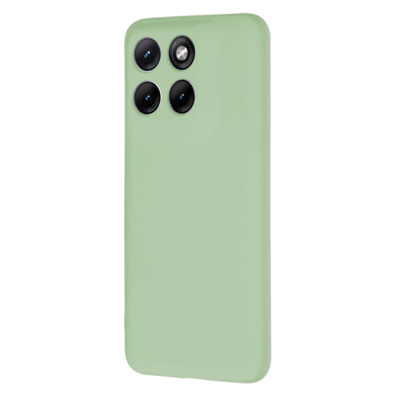 Husa silicon Motorola Edge 70 Fusion Techsuit SoftFlex, verde deschis