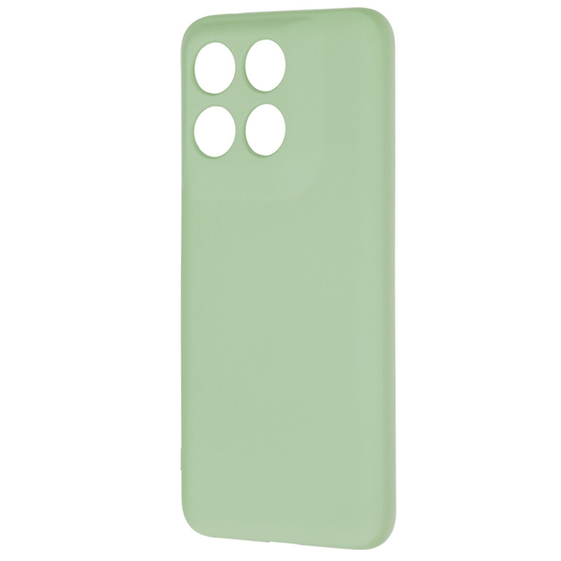 Husa silicon Motorola Edge 70 Fusion Techsuit SoftFlex, verde deschis