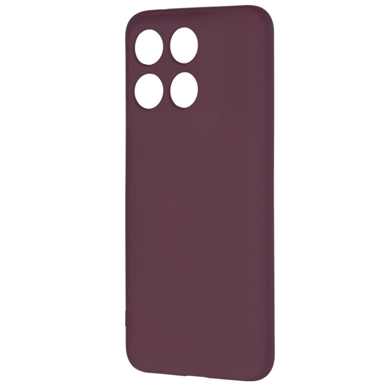 Husa silicon Motorola Edge 70 Fusion Techsuit SoftFlex, bordo