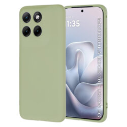 Husa silicon Motorola Edge 70 Fusion Techsuit SoftFlex, verde