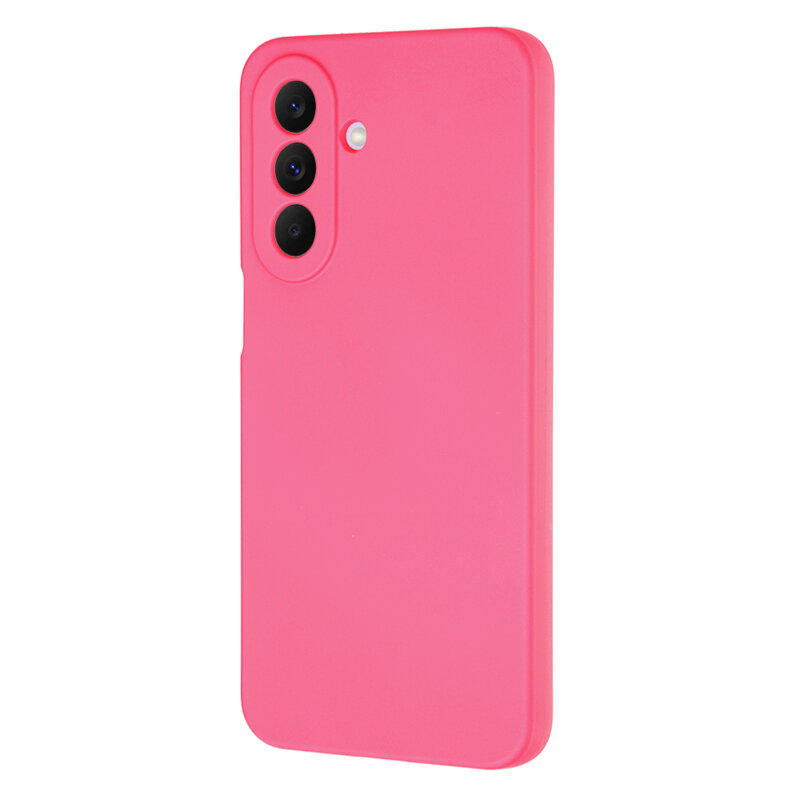 Husa silicon Samsung Galaxy A27 5G Techsuit SoftFlex, fucsia