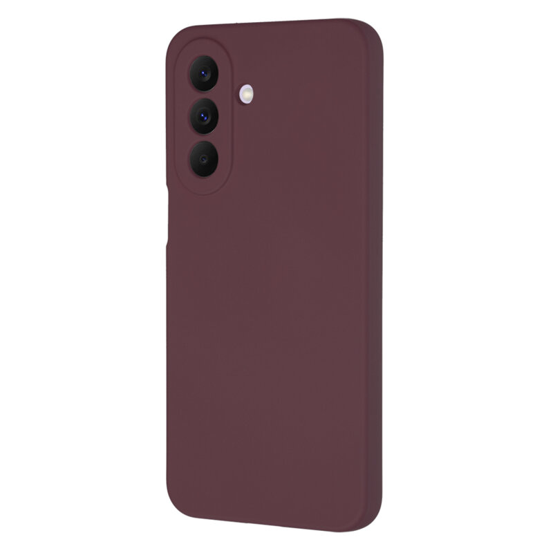 Husa silicon Samsung Galaxy A27 5G Techsuit SoftFlex, bordo