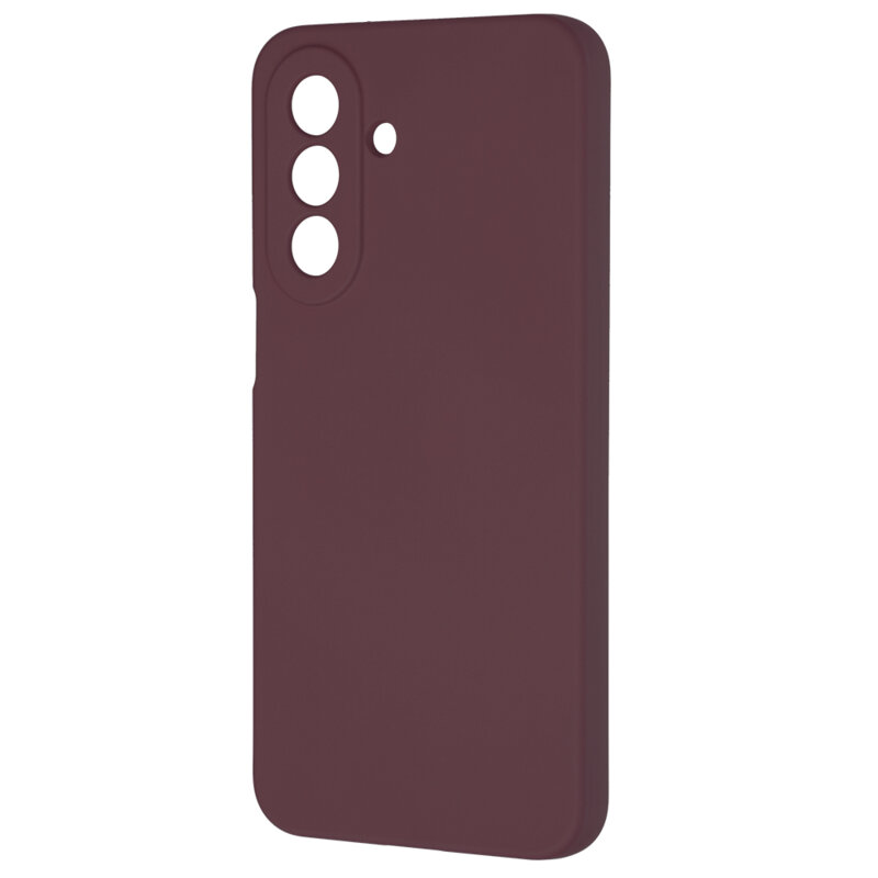 Husa silicon Samsung Galaxy A27 5G Techsuit SoftFlex, bordo