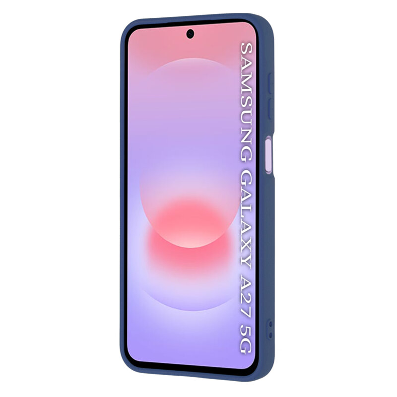 Husa silicon Samsung Galaxy A27 5G Techsuit SoftFlex, bleumarin