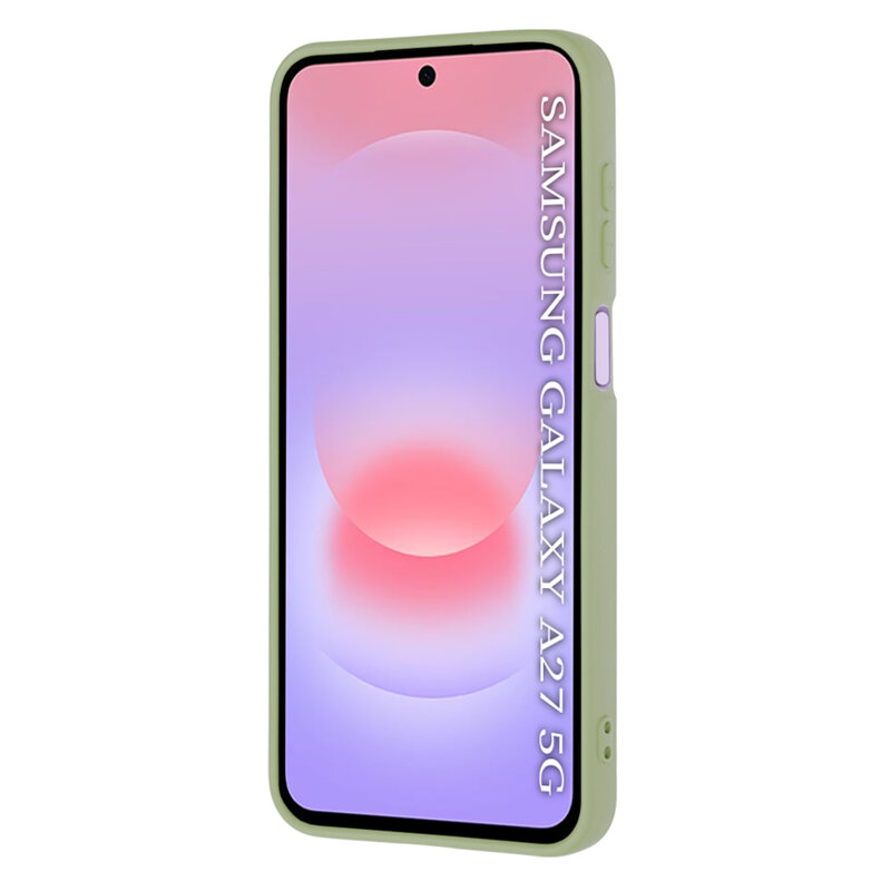 Husa silicon Samsung Galaxy A27 5G Techsuit SoftFlex, verde