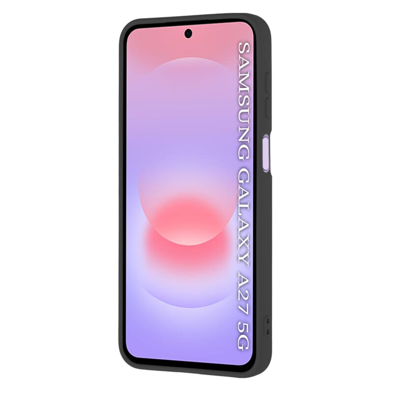 Husa silicon Samsung Galaxy A27 5G Techsuit SoftFlex, negru