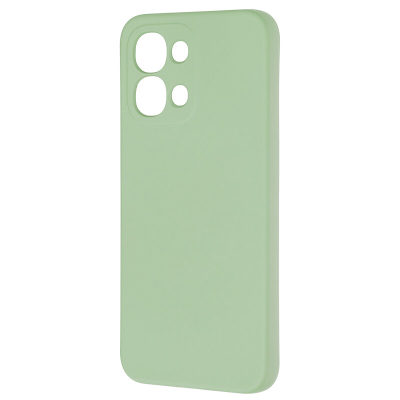 Husa silicon Oppo A6 Pro 5G Techsuit SoftFlex, verde deschis