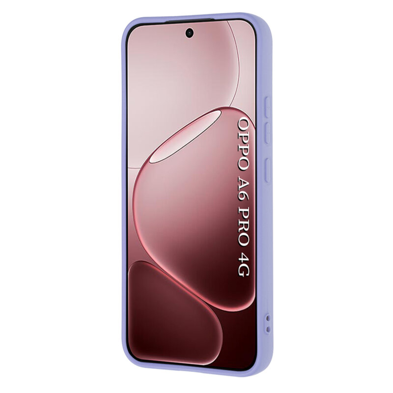 Husa silicon Oppo A6 Pro 4G Techsuit SoftFlex, violet