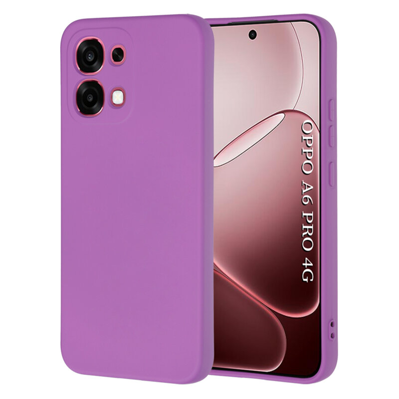 Husa silicon Oppo A6 Pro 4G Techsuit SoftFlex, mov