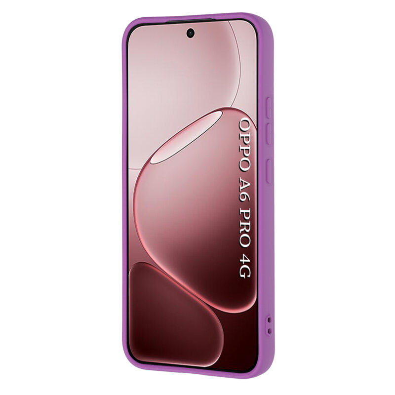 Husa silicon Oppo A6 Pro 4G Techsuit SoftFlex, mov