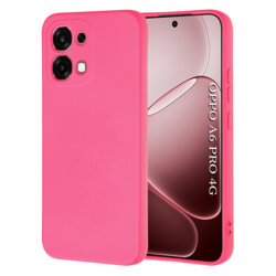 Husa silicon Oppo A6 Pro 4G Techsuit SoftFlex, fucsia
