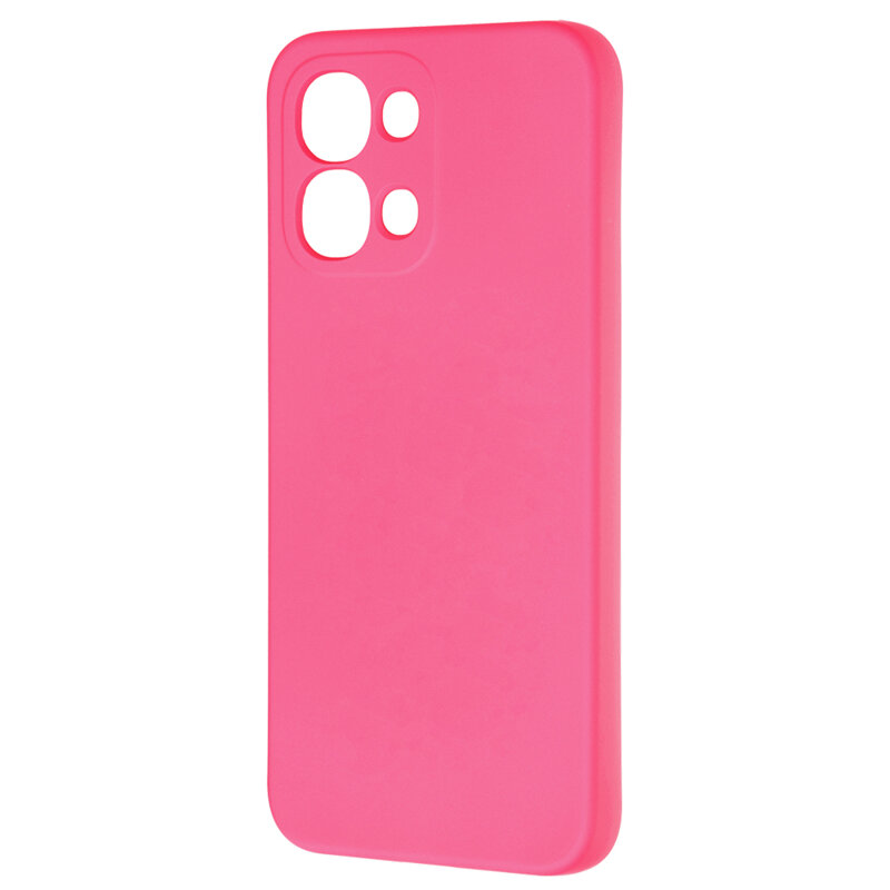 Husa silicon Oppo A6 Pro 5G Techsuit SoftFlex, fucsia