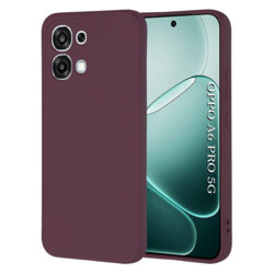 Husa silicon Oppo A6 Pro 5G Techsuit SoftFlex, bordo