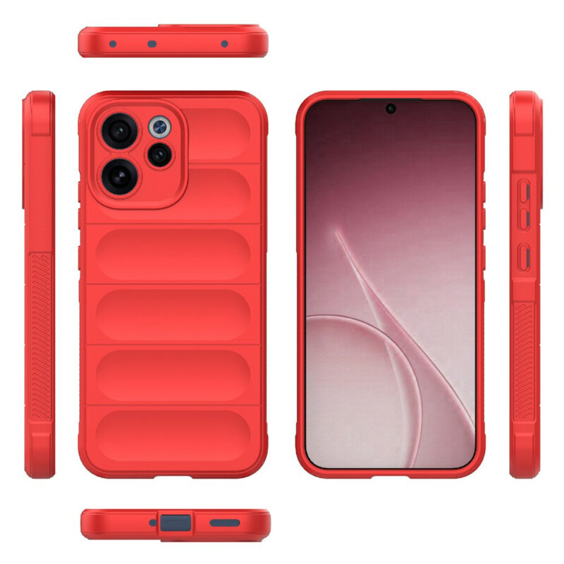 Husa Oppo Reno15 F Techsuit Magic Shield, rosu