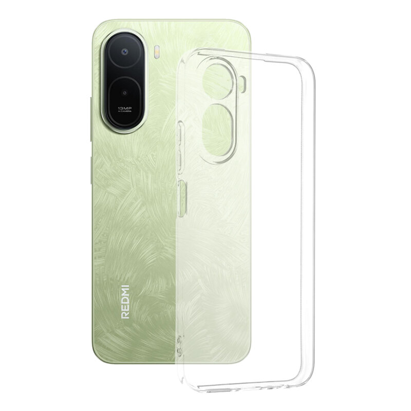 Husa Xiaomi Redmi A7 Pro 4G Techsuit Clear Silicone, transparenta