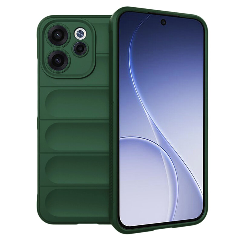 Husa Oppo Reno15 F Techsuit Magic Shield, verde