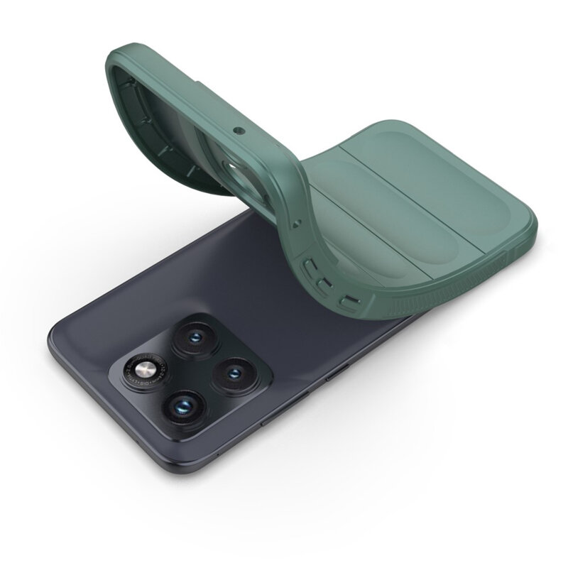Husa Motorola Edge 70 Fusion Techsuit Magic Shield, verde