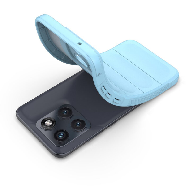 Husa Motorola Edge 70 Fusion Techsuit Magic Shield, bleu