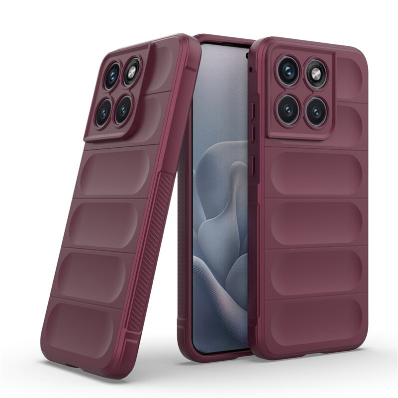 Husa Motorola Edge 70 Fusion Techsuit Magic Shield, bordo