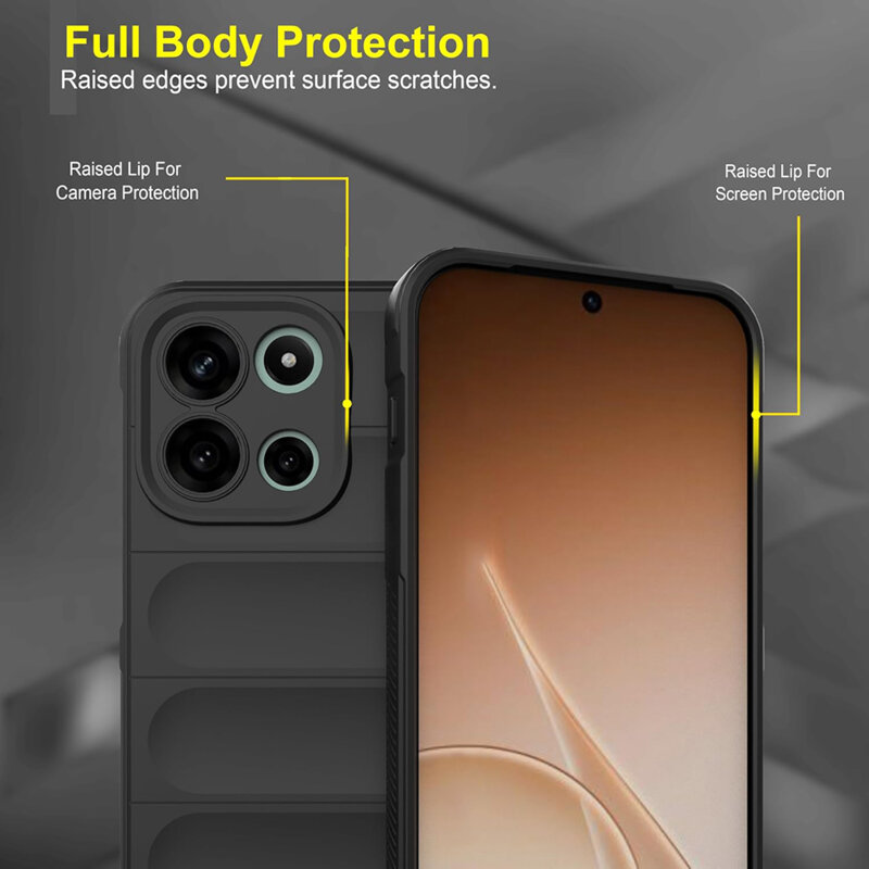 Husa OnePlus Nord 6 Techsuit Magic Shield, negru