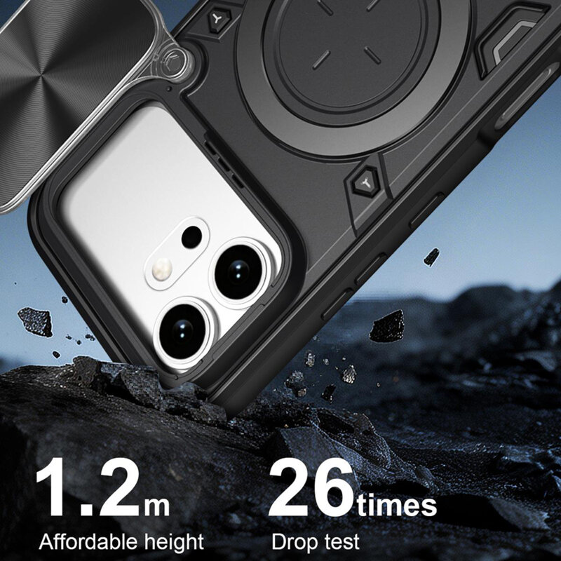 Husa Honor 600 Techsuit CamGuard Pro, negru