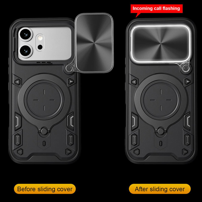 Husa Honor 600 Pro Techsuit CamGuard Pro, negru