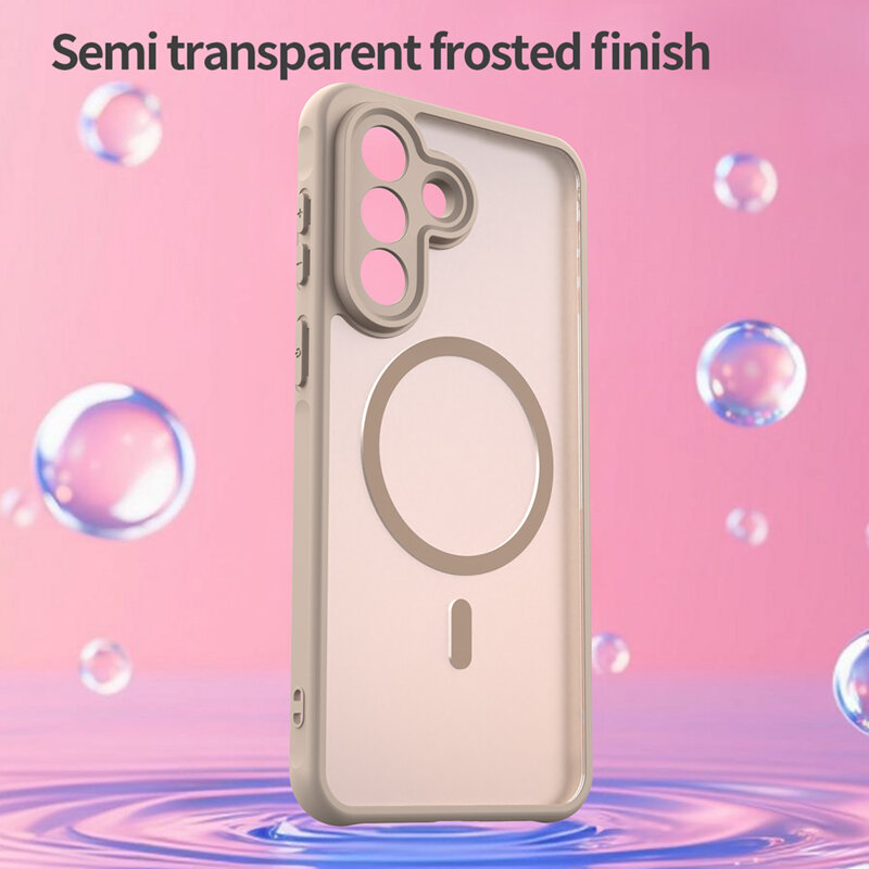 Husa Samsung Galaxy A27 5G Techsuit HaloFrost II MagSafe, auriu